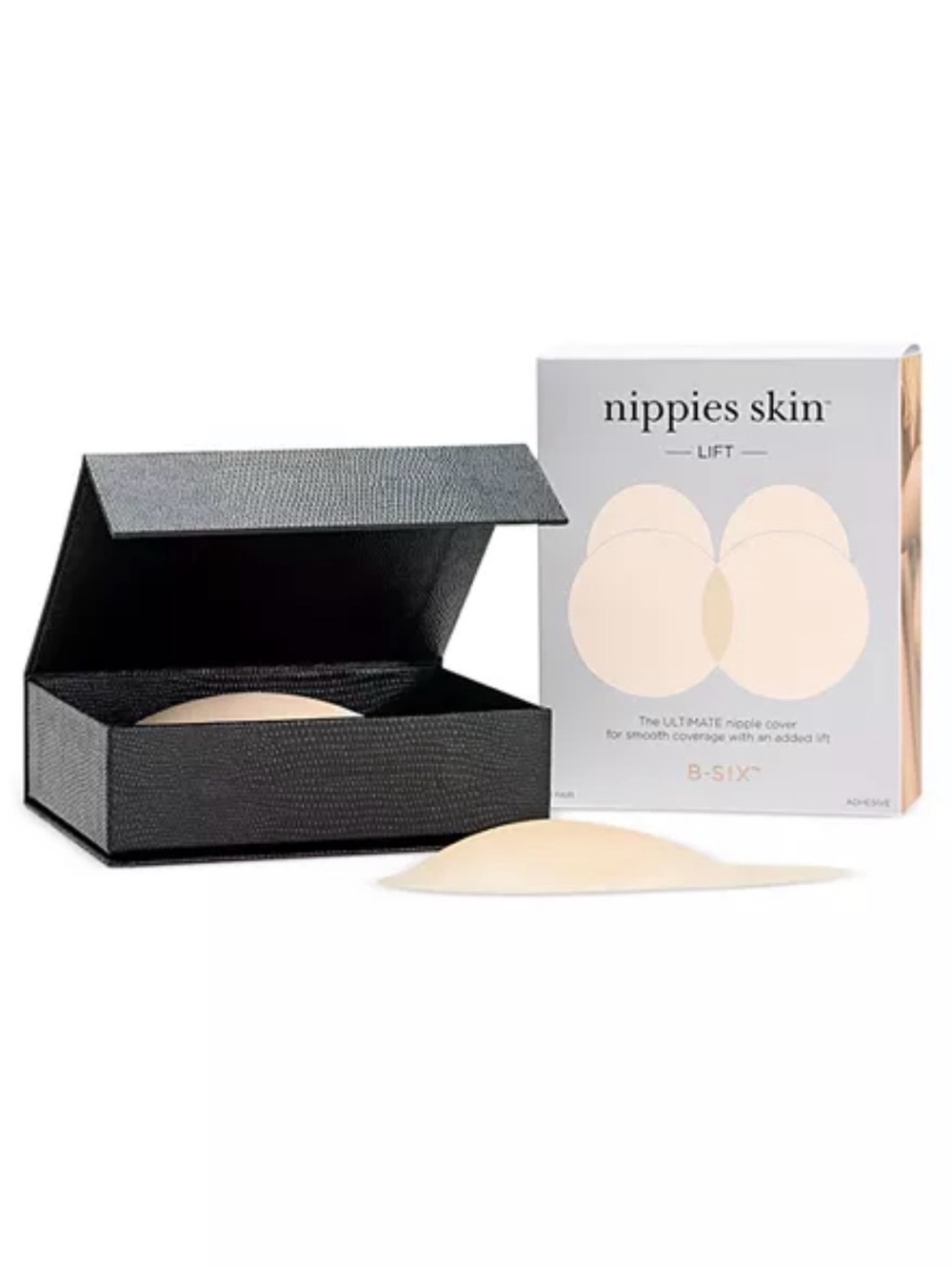 Nippies Reusable Sticky Silicone Pasties with Travel Case - Lift Style